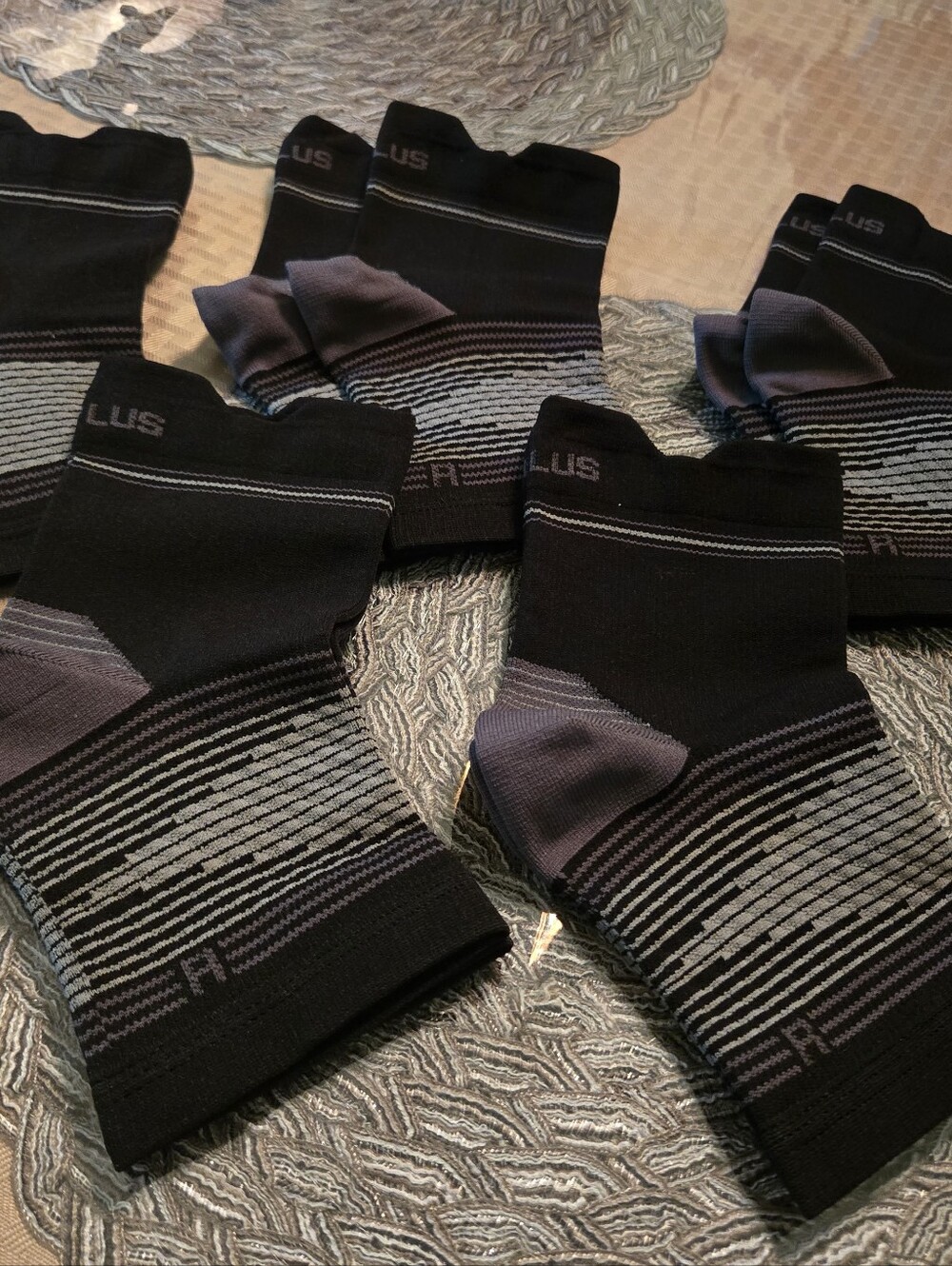 Plantar Fasciitis Half Socks - 5 Pairs